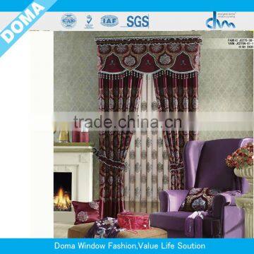 hand embroidery curtain/popular cheap good quality curtain/ready made curtain for living room