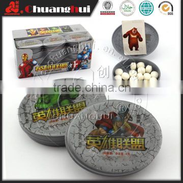 Super Hero Series Bottle Candy with Tattoo