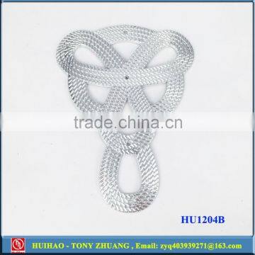 Factory price silver TPU sandal decoration,sandal accessories HU1204B
