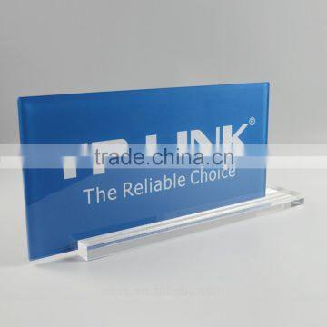 5*7 clear desktop acrylic sign holder for wholesale