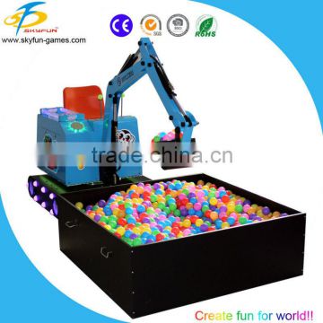 2015 new products children's excavator ride on game machine