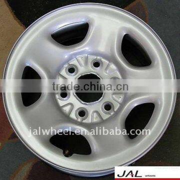 Factory Cheap Silver Steel Wheel Rim of 16" for Passenger Car