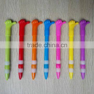 Cheap Import Products Solid Color Barrel and Clip, Neb Printable Plastic Pen