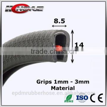 Thermostability Rubber Edge for Sheet Metal Seal Strip Eco-friendly