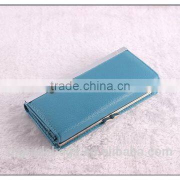 Fashion Cheap Leather Plain Wallet photo-2