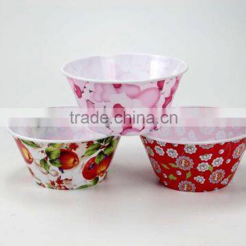 plastic promotion and food bowl