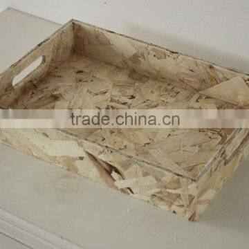 Big Old Handmade Wooden Tray photo-3