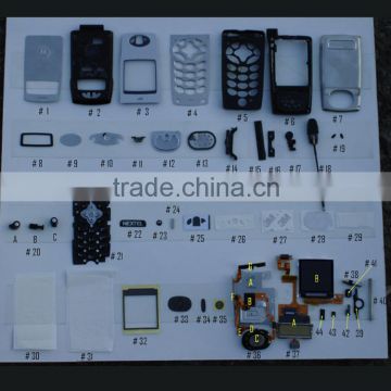 white color full housing for iden nextel i835 full housing parts