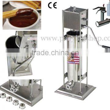 (2 in 1) Commercial Use Manual Spanish 7L Churro Machine + 1L Churros Filling Machine