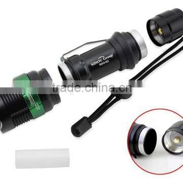Sidiou Group Super Bright T6 LED Flashlight Torch 900 Lumens 7W Zoomable Torch photo-3