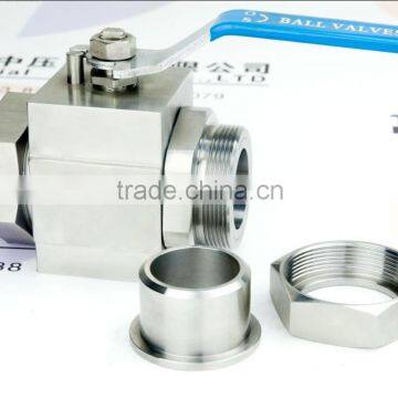 high pressure 3PC weld Ball Valve supplier