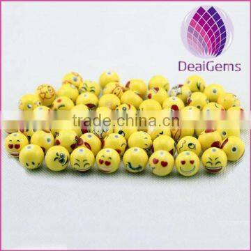 Wholesale high quality Expression ceramic beads diy jewelry accessories