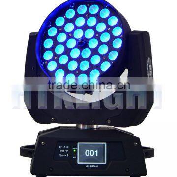 36*10W 4 in 1 zoom led wash moving head