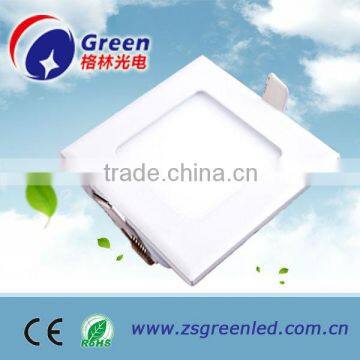 2013 Remote control 9W dimmable LED Square ceiling panel light