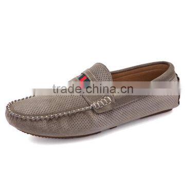 Selling Popular High Quality Suede Men 's Leisure Shoes is Comfortable Driving Shoes