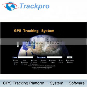 Manual gps sms gprs tracker vehicle tracking system