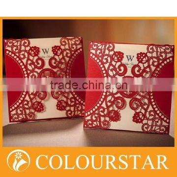 Luxurious appearance quality kraft paper greeting cards