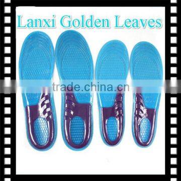 2016 silicone gel running sports insoles