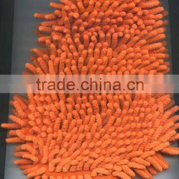 Chenille fabric/cleaning product fabric