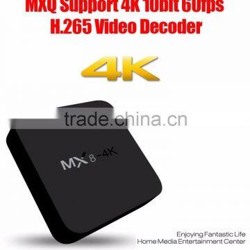 Popular TV Box Android MX8 4K Dual Core Set Top Box Mali 450 Mx8 Best Quad Core Mx8 Pro Android tv Box Ultra High Definition