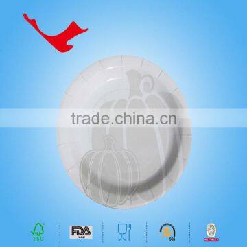 2015 New Halloween Products 7"Round Printed Paper Plate for Snack Container photo-5