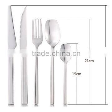 Wholesale hand forged cutlery set with low MOQ