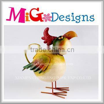 New Design Art Decor Rooster Cheap Metal Watering Can