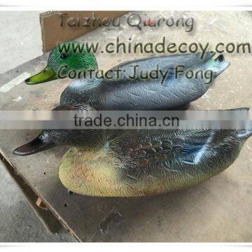 14inch plastic simulation duck for garden decoration