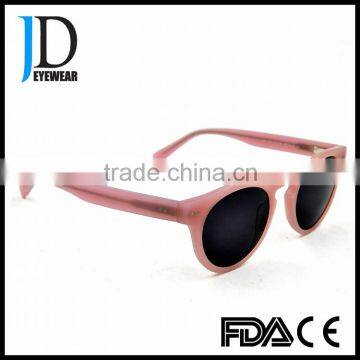 Most Popular Custom Logo Acetate Round Polarized Eye Glasses photo-2