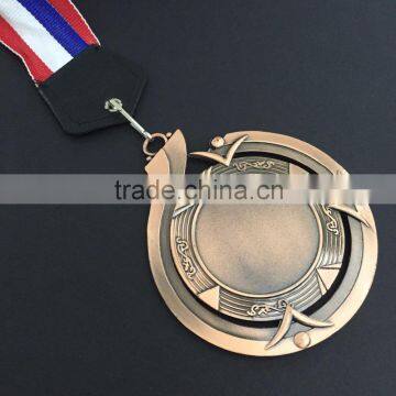 custom medals no minimum order/wholesale cheap sport medals/blank gold award metal military medals