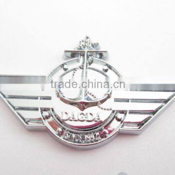 Chrome Badge, custom car emblem