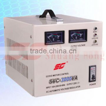 150/250V single phase 2KV3KV5KV6KV7.5KV10KV15KV20KV25KV SVC SINGLE PHASE Voltage Stabilizer voltage regulator