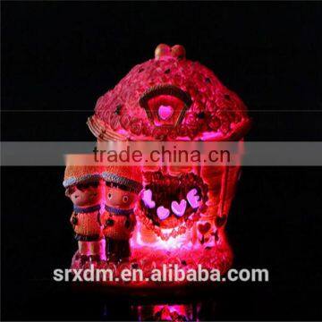 Custom shape ISO9001decorative night light house coin bank