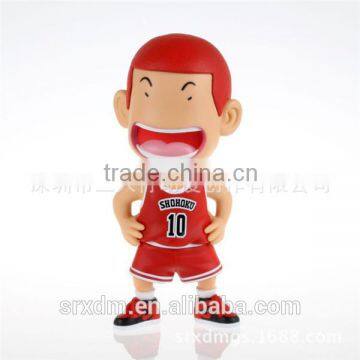 High quality soft soccer table player vinyl stitch toy