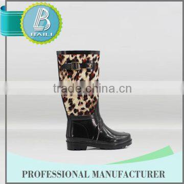 PRINTED RUBBER RAIN BOOTS FOR GIRLS
