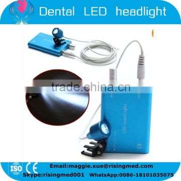 Low price Portable Dental LED Headlight Lamp optional binocular surgical loupes