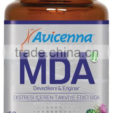 Milk Thistle Extract Liver Capsules Natural Supplement Liver Function Health MEDAN Herbal Medicines