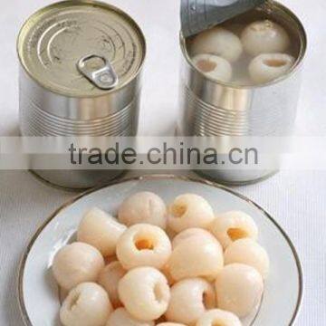 Canned Lychee In Light Syrup High Quality