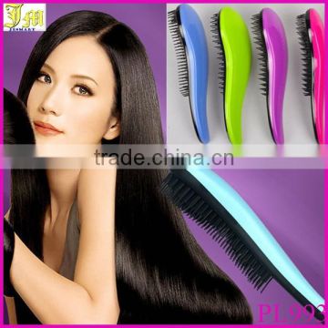 2015 New Hot Product Wholesale Magic Detangling Handle Tangle Shower Hair Brush Comb Tamer Tool