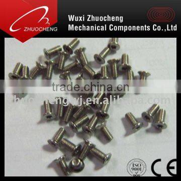 zinc plated stainless steel electronic micro screws