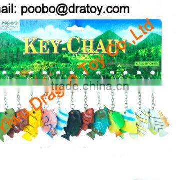 Custom plastic animal keychain figurine