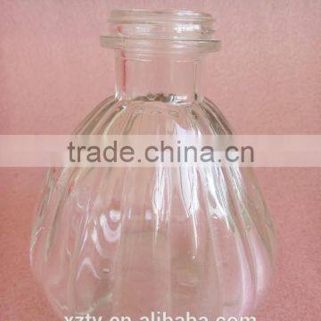 420ml 14oz Unique Shape white transparent Alcohol glass packaging empty bottle for Drinking