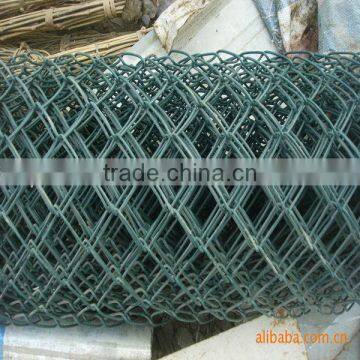 PVC coated chain link fence(manufactory)