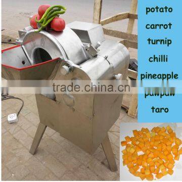 potato tomato carrot onion chili pineapple dicing machine