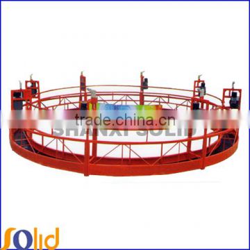 arc-shaped building suspended platform/round basket for Granary, Coal well, Large tank