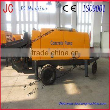 diesel concrete mixer with pump