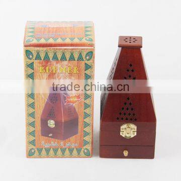 2016 HOT SELL HIGH QUALITY WOODEN INCENSE BURNER WHOLESALE INCENSE BURNER WOODEN made in China