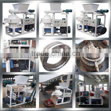 High compression ratios Ring die wood pellets machinery with ring die