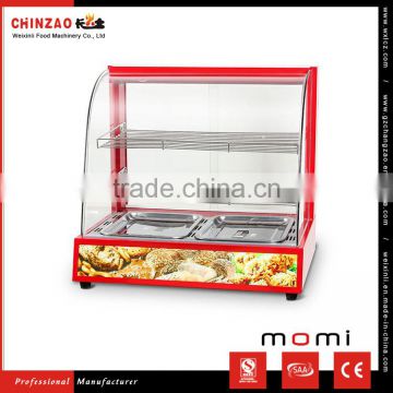 Hot Sale Electric Desktop Food Display Warmer Showcase