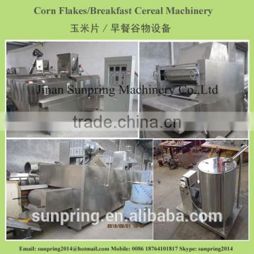 New corn flakes cereals making machines